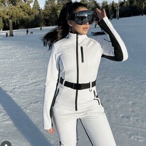 ZARA NWT Windproof & Waterproof RECCO Technology Snow Ski Collection Suit